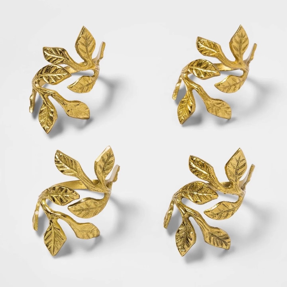 Threshold Brass Napkin Rings